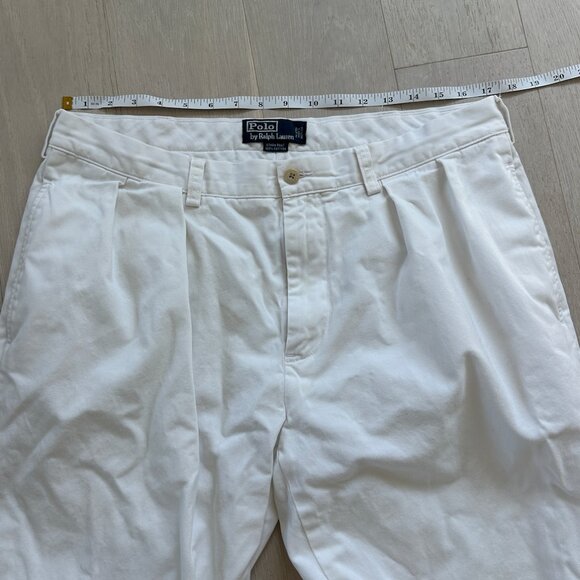 Polo by Ralph Lauren Crisp White Khakis - Picture 2 of 5